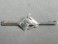 #0847 Silver Horse Tie Pin or Bar Brooch, circa 1930s   **SOLD** through our Liverpool shop 2016