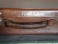 #1015 Attache Style Small Leather Suitcase, circa 1925 - 1950 **SOLD**