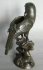 #1818  Very Rare Early 17th Century Chinese Bronze Parrot Incense Burner,   **Sold** to Taiwan July 2022