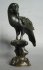 #1818  Very Rare Early 17th Century Chinese Bronze Parrot Incense Burner,   **Sold** to Taiwan July 2022