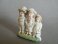 #1777 Small Victorian or Edwardian 'Biscuit' Porcelain Figure Group. circa 1890-1910 **Sold**   2020