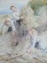 #1515  Victorian Watercolour Painting by Myles Birket Foster R.W.S. c1875  **Price on Request**