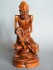 #0009   18th Century Chinese Boxwood Figure 'Damo'  -  Sold to China - April 2012 售至中国 - 2012 年4月