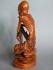 #0009   18th Century Chinese Boxwood Figure 'Damo'  -  Sold to China - April 2012 售至中国 - 2012 年4月