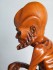 #0009   18th Century Chinese Boxwood Figure 'Damo'  -  Sold to China - April 2012 售至中国 - 2012 年4月