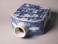 #1508 Blue & White Chinese Export Porcelain Tea Cannister, Qianlong Reign (1736 - 1795)  **SOLD**  2017