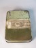 #1553  Gold Block Tobacco Tin (with tobacco), circa 1910 - 1920)  **Sold**  May 2018