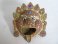 #1744  Himalayan "Jewelled" Mask Ashtray from Tibet or Nepal, circa 1920-1960  **SOLD**  January  2019