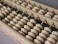 #1593  Carved Bone Abacus from China, 1953 or earlier