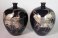 #1443  Japanese Cloisonne 'Cranes' Vases, Meiji Period (1868-1911) **Sold**