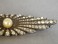 #0535 Art Deco 935 Silver Diamante Brooch **SOLD**