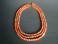 #0220 Antique Coral Pearl & 14K Gold Necklace circa 1890-1910 **SOLD**