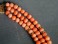 #0220 Antique Coral Pearl & 14K Gold Necklace circa 1890-1910 **SOLD**