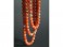 #0220 Antique Coral Pearl & 14K Gold Necklace circa 1890-1910 **SOLD**