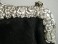 #0085 German Embroidered Handbag with Silver Clasp, Edwardian c1900-1910