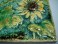 #0809  German Karlsruhe Sunflower Tile or Plaque - circa 1960s, **SOLD** May 2019
