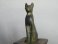 #1401 Rare Ancient Egyptian Bronze Cat, Late Period (664 - 332 BC)**Sold** to France - July 2015/售至法国 - 2015.7