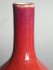 #0301  Red Glazed Sang-de-boeuf Bottle Vase from China  circa 1875-1900 * Sold to China - April 2013 售至中国 - 2013 年4月*