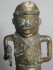 #1138  19th or Early 20th Century Benin Bronze Figure