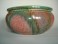 #0228  Flambe glazed Bretby Pottery Bowl - c 1900-1910