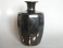 #0702  Large Black Glazed Leach Studio Pottery Vase by Trevor Corser *SOLD*  to Japan - January 2016