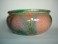 #0228  Flambe glazed Bretby Pottery Bowl - c 1900-1910