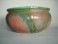 #0228  Flambe glazed Bretby Pottery Bowl - c 1900-1910