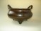 #0182 17th Century Bronze Chinese Censer and Stand  **Sold** to USA - January 2010 售至美国 - 2010年1月