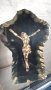 #1793  Perspex Crucifix Paperweight, circa 1970s   **SOLD**