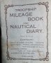 #1823 World War Two Troopship Mileage Book, circa 1930s - 1940s **Sold**