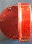 #1850 Red Plastic Pegasus Brand Typewriter Ribbon Box, circa 1940s **Sold** August 2020