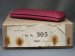 #0191 1940s Pink Leather Covered Ladies Spectacles / Glasses Case - Unused