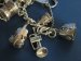 #0820 Silver Charm Bracelet - Music Themed - 24 Charms - circa 1965 **SOLD**