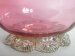 #1676  Victorian  Vaseline Glass Bowl, circa 1880 - 1900