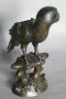 #1818  Very Rare Early 17th Century Chinese Bronze Parrot Incense Burner,   **Sold** to Taiwan July 2022