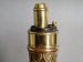 #1738  Victorian Copper & Brass Powder Flask, circa 1840 - 1860