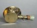 #1778  Small Chinese Export Brass & Nephrite Jade Silk / Lace Iron, circa 1900-1920