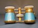 #1780  Pale Blue Guilloché Enamelled Opera Lorgnette Binoculars retailed by Asprey,  London circa 1900 **SOLD** August 2021