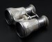 #1874  Mother of Pearl Mounted Victorian or Edwardian Aluminium Opera Glasses   **SOLD** January 2026