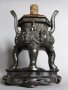 #1754  Rare Chinese Ming Dynasty Bronze "Immortals" Censer  (1368-1644) **Price on Request**