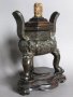 #1754  Rare Chinese Ming Dynasty Bronze "Immortals" Censer  (1368-1644) **Price on Request**