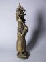 #1542  Benin Bronze Guardian Figure from Nigeria, circa 1920-1960  **SOLD** July 2018