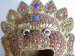 #1744  Himalayan "Jewelled" Mask Ashtray from Tibet or Nepal, circa 1920-1960  **SOLD**  January  2019