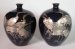 #1443  Japanese Cloisonne 'Cranes' Vases, Meiji Period (1868-1911) **Sold**