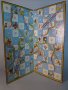 #1695  Children's Story & Nursery Rhyme 'Snakes & Ladders" Board, circa 1940s - 1950s  **Sold** October 2020