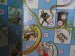 #1695  Children's Story & Nursery Rhyme 'Snakes & Ladders" Board, circa 1940s - 1950s  **Sold** October 2020