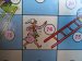 #1695  Children's Story & Nursery Rhyme 'Snakes & Ladders" Board, circa 1940s - 1950s  **Sold** October 2020