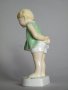 #1614  Freda Doughty Royal Worcester Figure 'Tommy', circa 1955  **SOLD**  2018