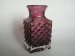 #0020  Rare 'Aubergine' Whitefriars Glass "Chess" Vase - 1972  **SOLD**  in our Liverpool shop