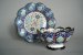 #0152  Qajar Style Persian Enamel Bowl and Stand circa 1850 -1950 *Sold* to Belgium - January 2009 售至比利时 - 2009年1月